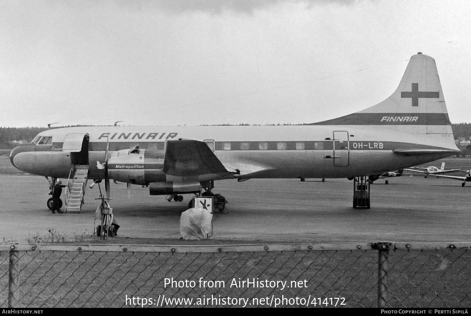 Aircraft Photo of OH-LRB | Convair 440-40 Metropolitan | Finnair | AirHistory.net #414172