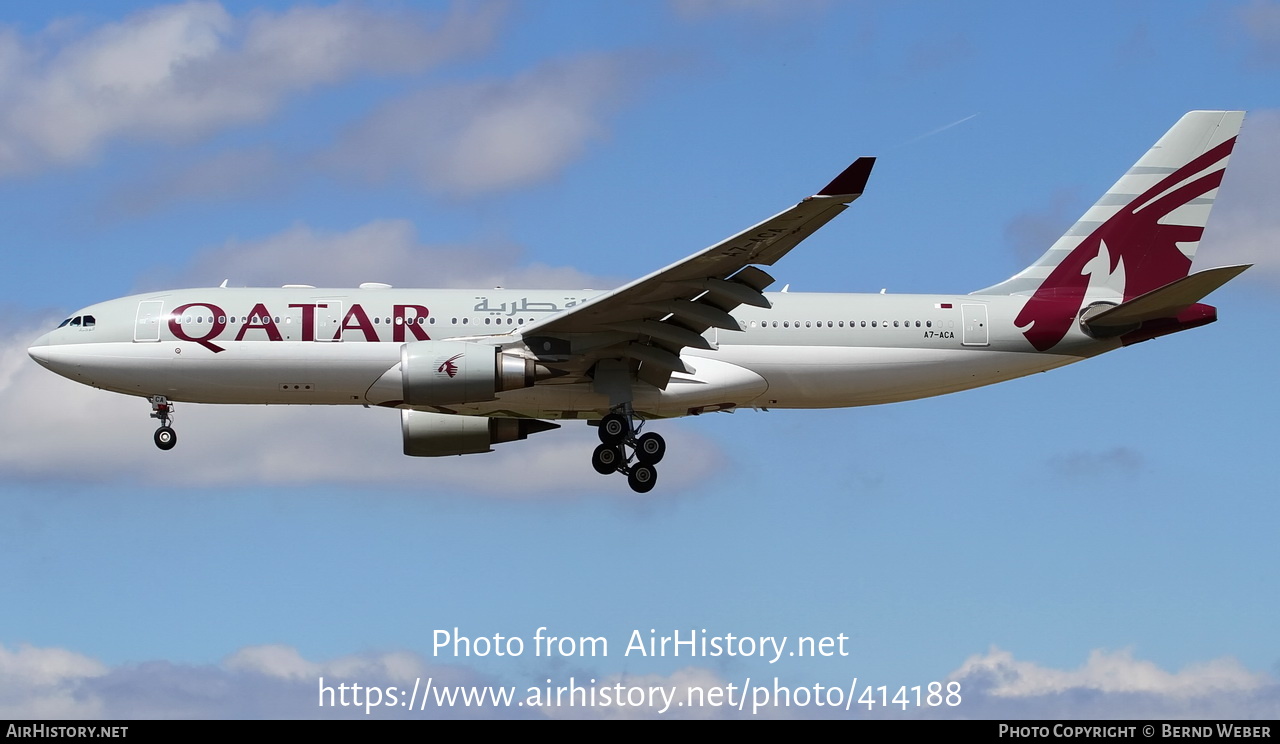 Aircraft Photo of A7-ACA | Airbus A330-203 | Qatar Airways | AirHistory.net #414188