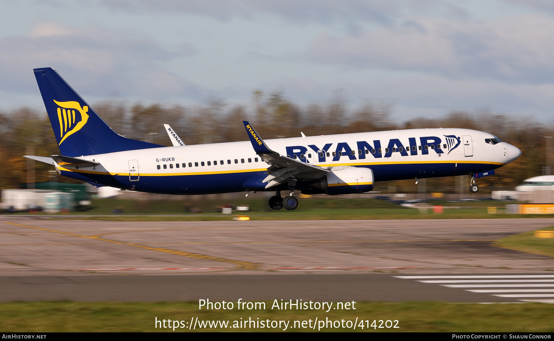 Aircraft Photo of G-RUKB | Boeing 737-8AS | Ryanair | AirHistory.net #414202