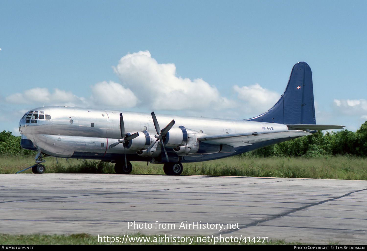 Aircraft Photo of HI-468 | Boeing KC-97L Stratofreighter | Agro Air | AirHistory.net #414271