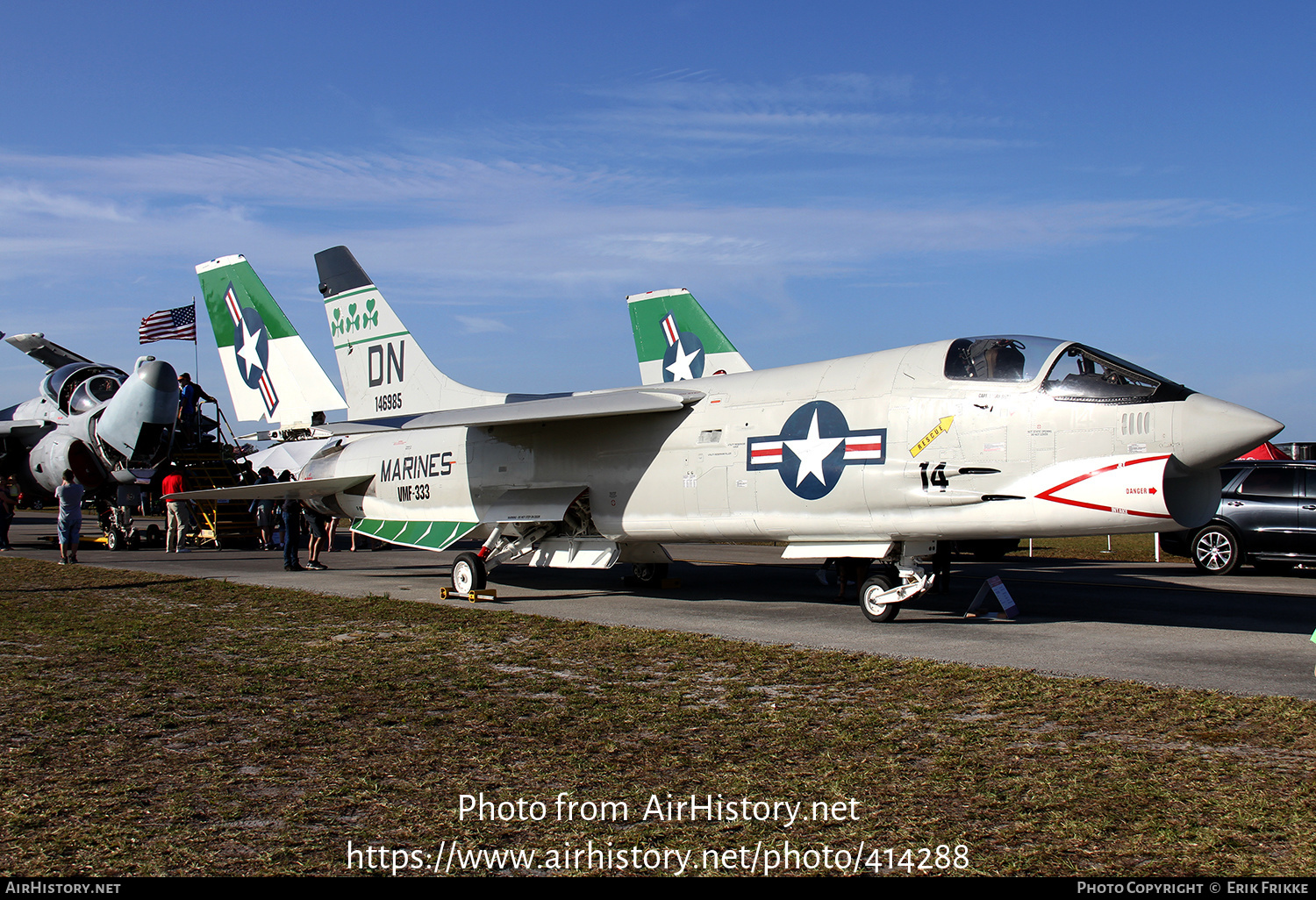 Aircraft Photo of 146985 | Vought F-8K Crusader | USA - Marines | AirHistory.net #414288