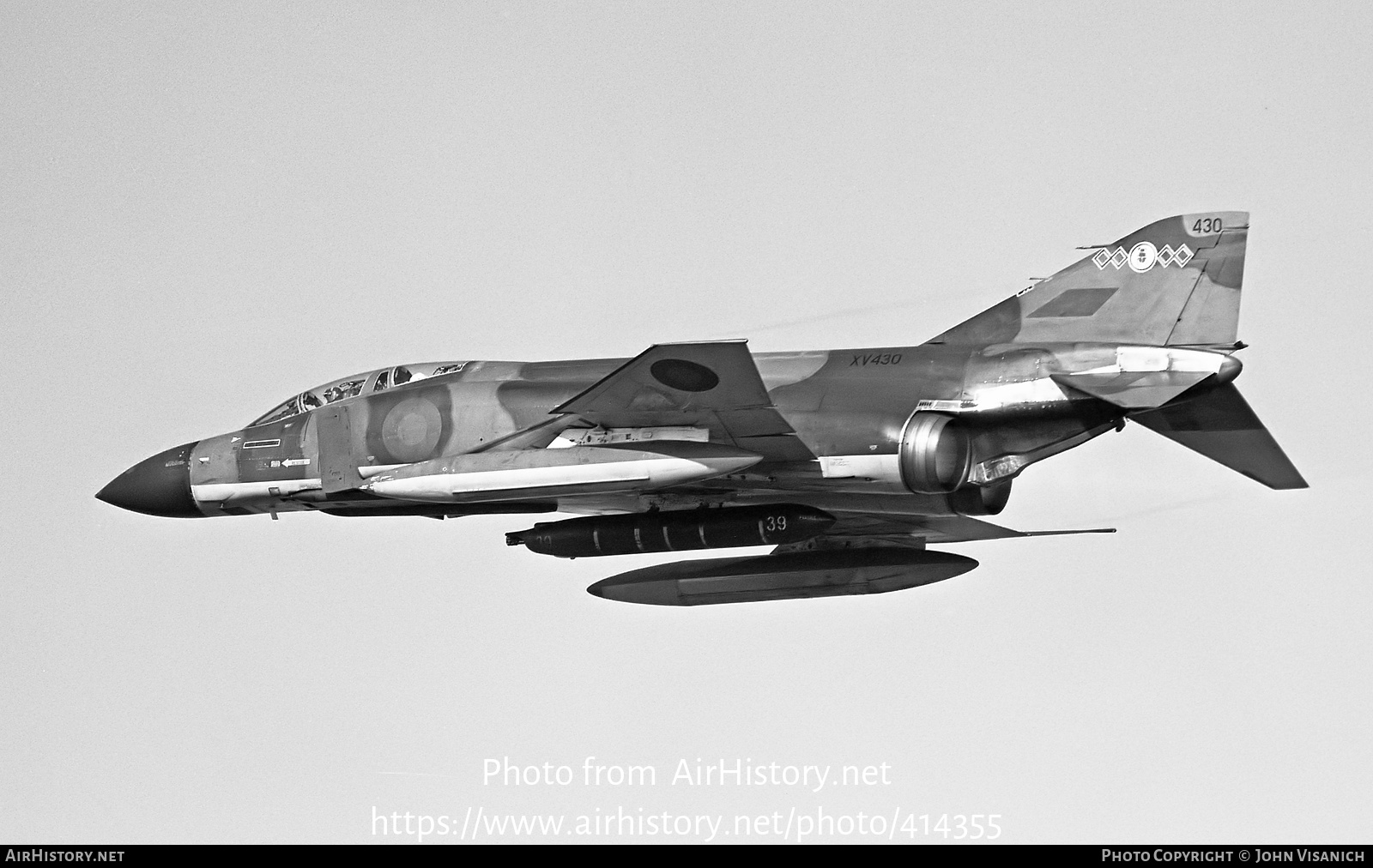 Aircraft Photo of XV430 | McDonnell Douglas F-4M Phantom FGR2 | UK - Air Force | AirHistory.net #414355