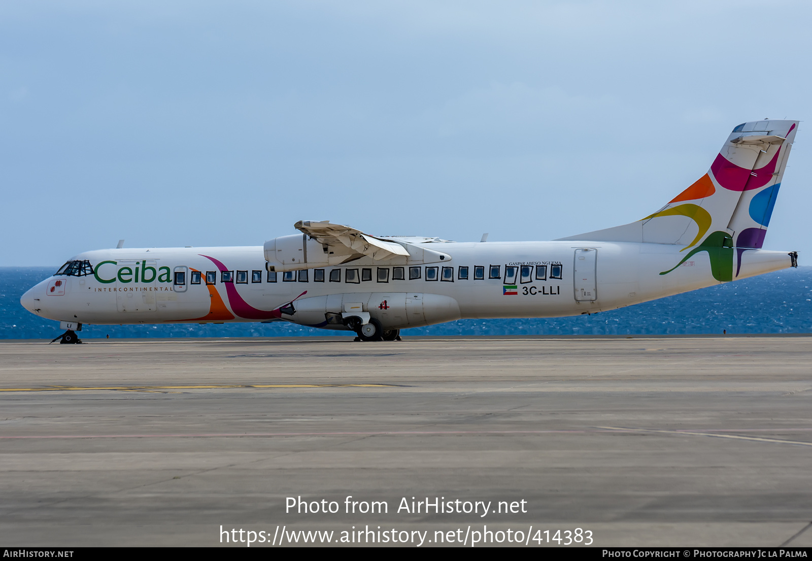 Aircraft Photo of 3C-LLI | ATR ATR-72-500 (ATR-72-212A) | Ceiba Intercontinental | AirHistory.net #414383