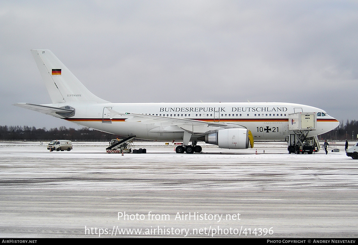 Aircraft Photo of 1021 | Airbus A310-304 | Germany - Air Force | AirHistory.net #414396