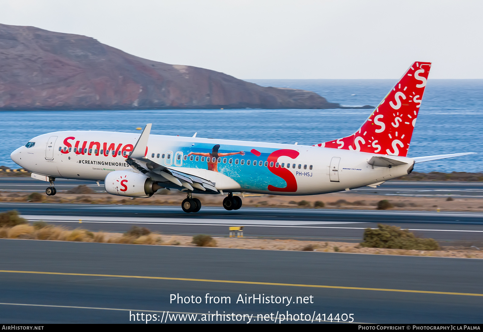 Aircraft Photo of PH-HSJ | Boeing 737-8K2 | Transavia | AirHistory.net #414405