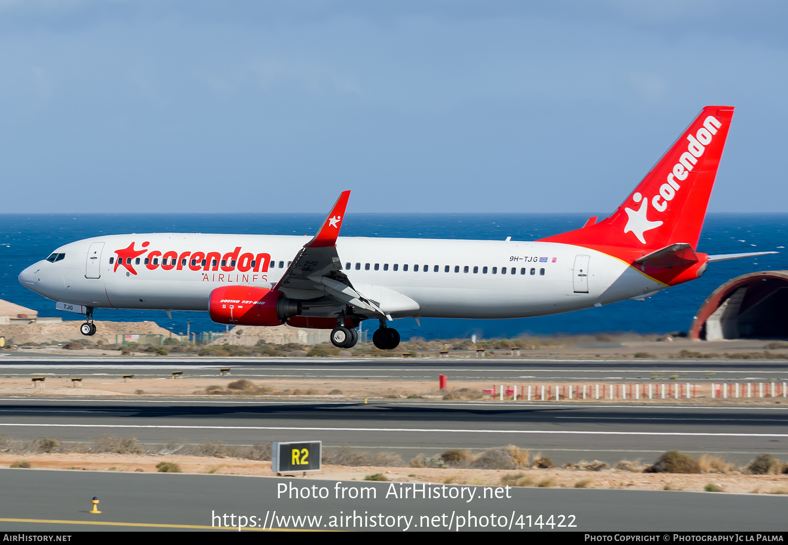 Aircraft Photo of 9H-TJG | Boeing 737-86J | Corendon Airlines | AirHistory.net #414422