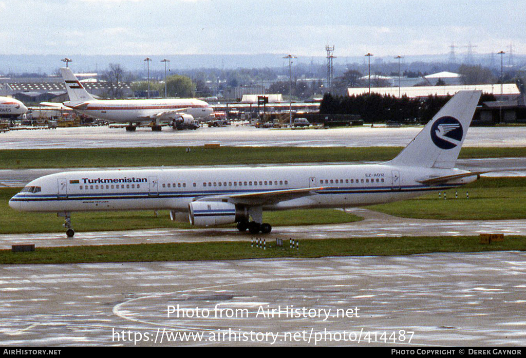 Aircraft Photo of EZ-A012 | Boeing 757-22K | Turkmenistan Airlines | AirHistory.net #414487