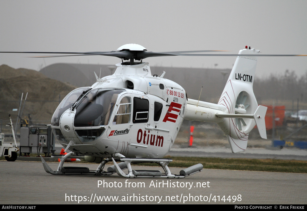 Aircraft Photo of LN-OTM | Eurocopter EC-135T-1 | Fonnafly | AirHistory.net #414498