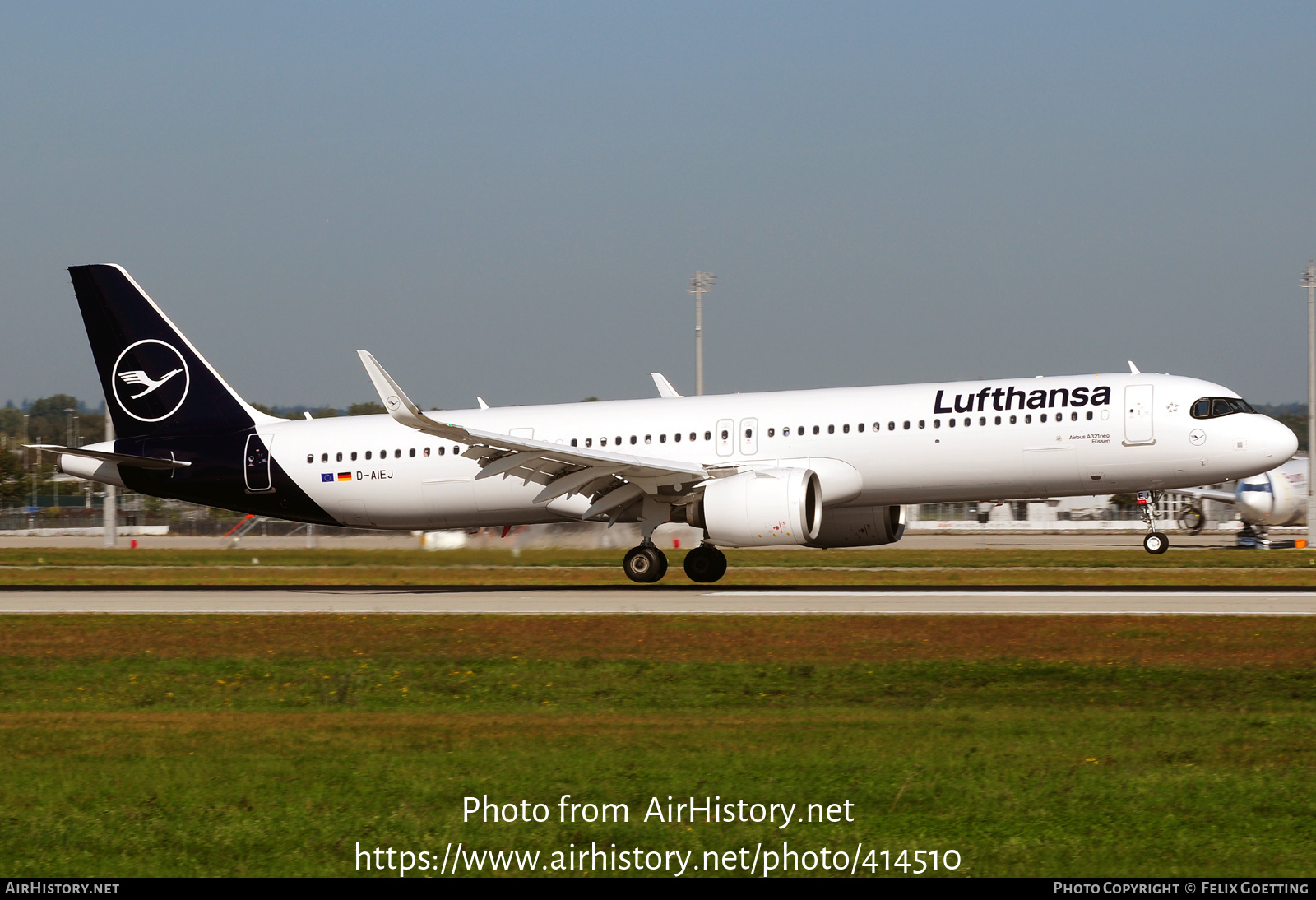 Aircraft Photo of D-AIEJ | Airbus A321-271NX | Lufthansa | AirHistory.net #414510