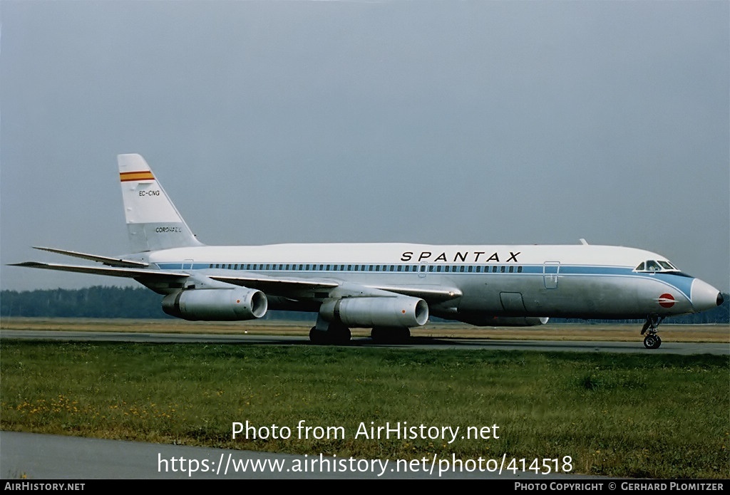 Aircraft Photo of EC-CNG | Convair 990A (30A-6) | Spantax | AirHistory.net #414518