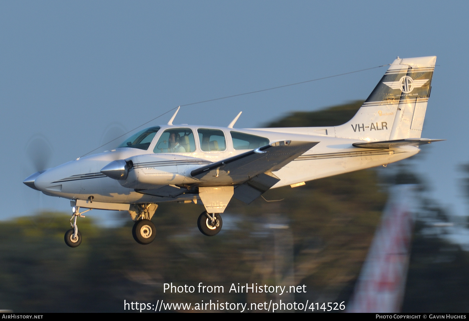 Aircraft Photo of VH-ALR | Beech B55 Baron (95-B55) | Hartwig Air | AirHistory.net #414526