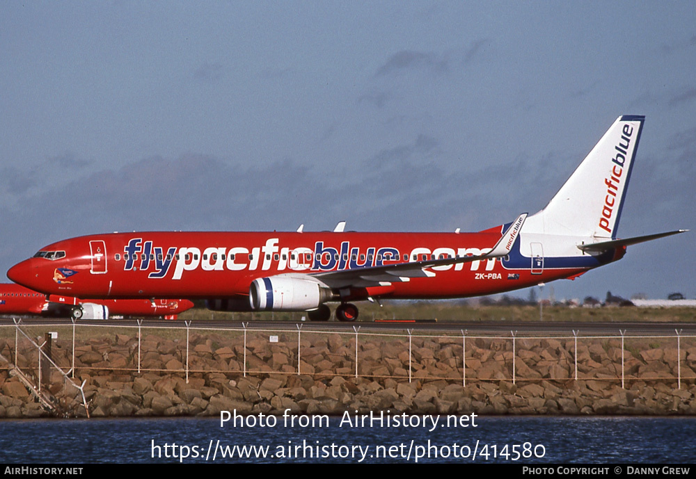 Aircraft Photo of ZK-PBA | Boeing 737-8FE | Pacific Blue Airlines | AirHistory.net #414580