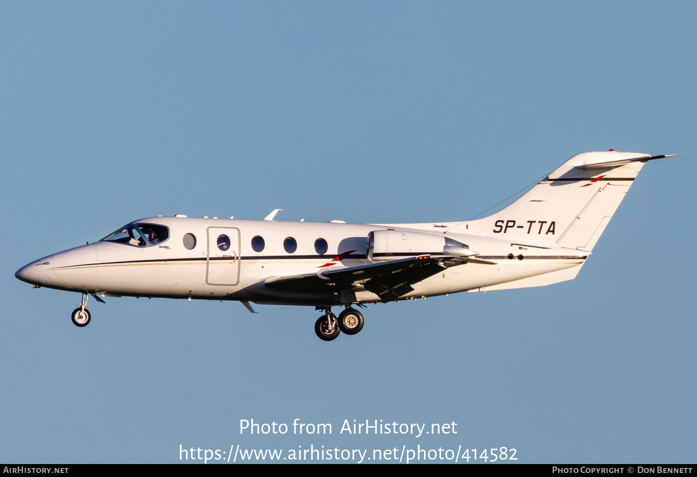 Aircraft Photo of SP-TTA | Raytheon Hawker 400XP | AirHistory.net #414582