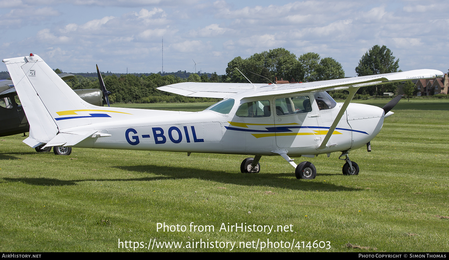 Aircraft Photo of G-BOIL | Cessna 172N Skyhawk | LAC Flying School | AirHistory.net #414603