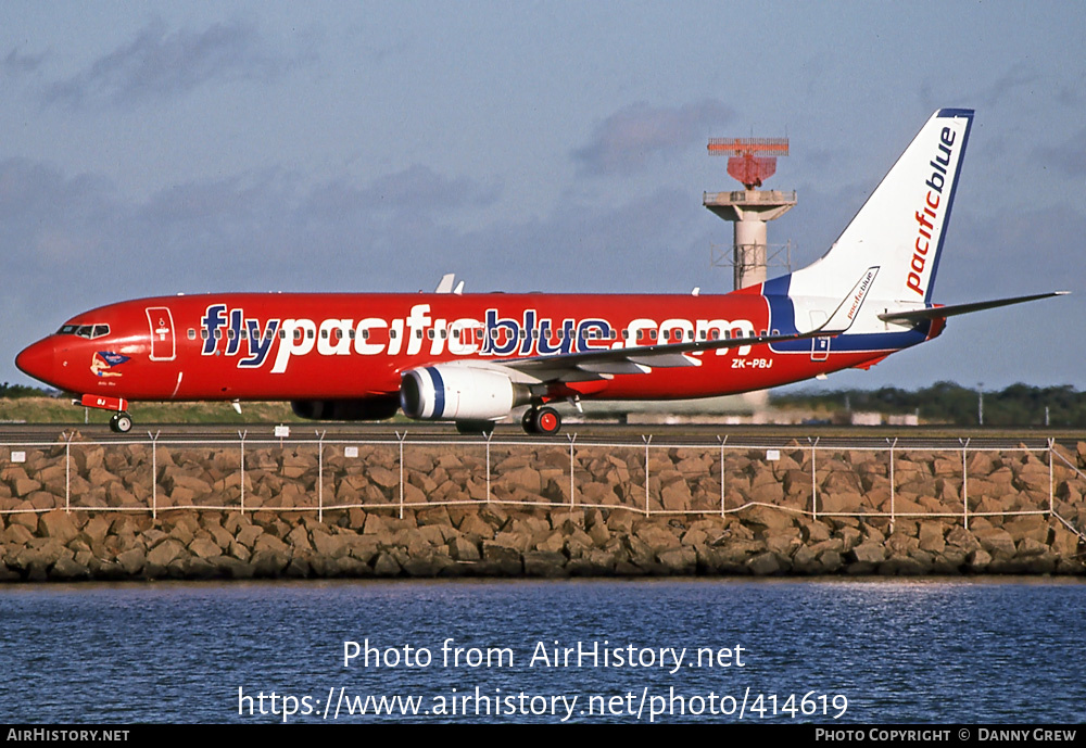 Aircraft Photo of ZK-PBJ | Boeing 737-8FE | Pacific Blue Airlines | AirHistory.net #414619