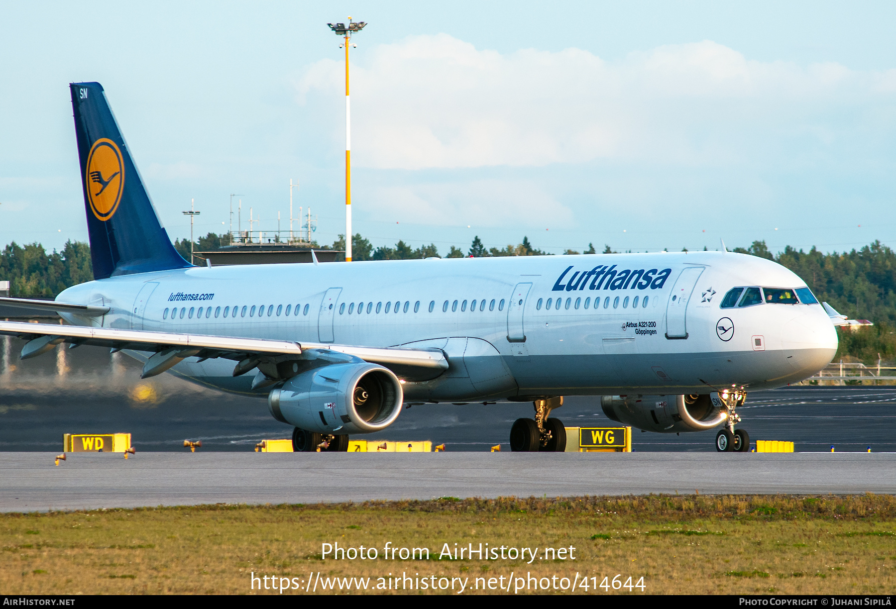 Aircraft Photo of D-AISN | Airbus A321-231 | Lufthansa | AirHistory.net #414644