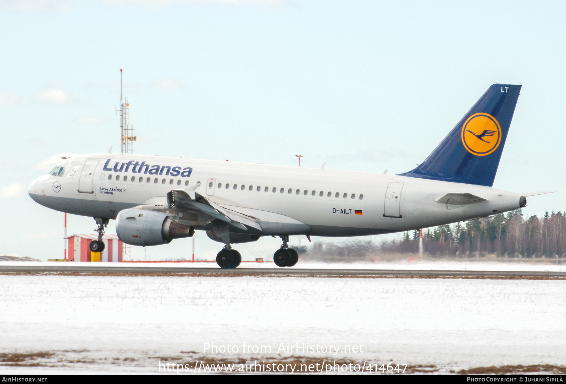 Aircraft Photo of D-AILT | Airbus A319-114 | Lufthansa | AirHistory.net #414647