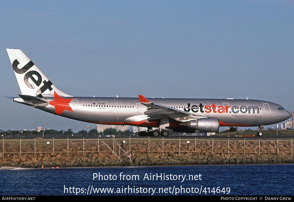 Aircraft Photo of VH-EBA | Airbus A330-202 | Jetstar Airways | AirHistory.net #414649