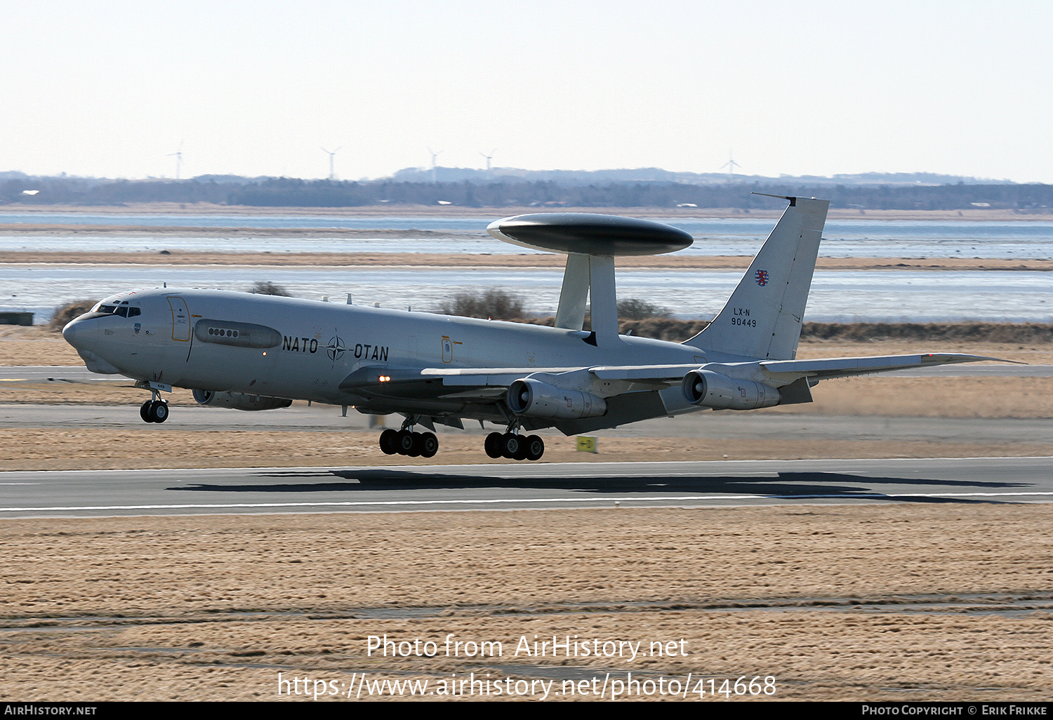 Aircraft Photo of LX-N90449 | Boeing E-3A Sentry | Luxembourg - NATO | AirHistory.net #414668