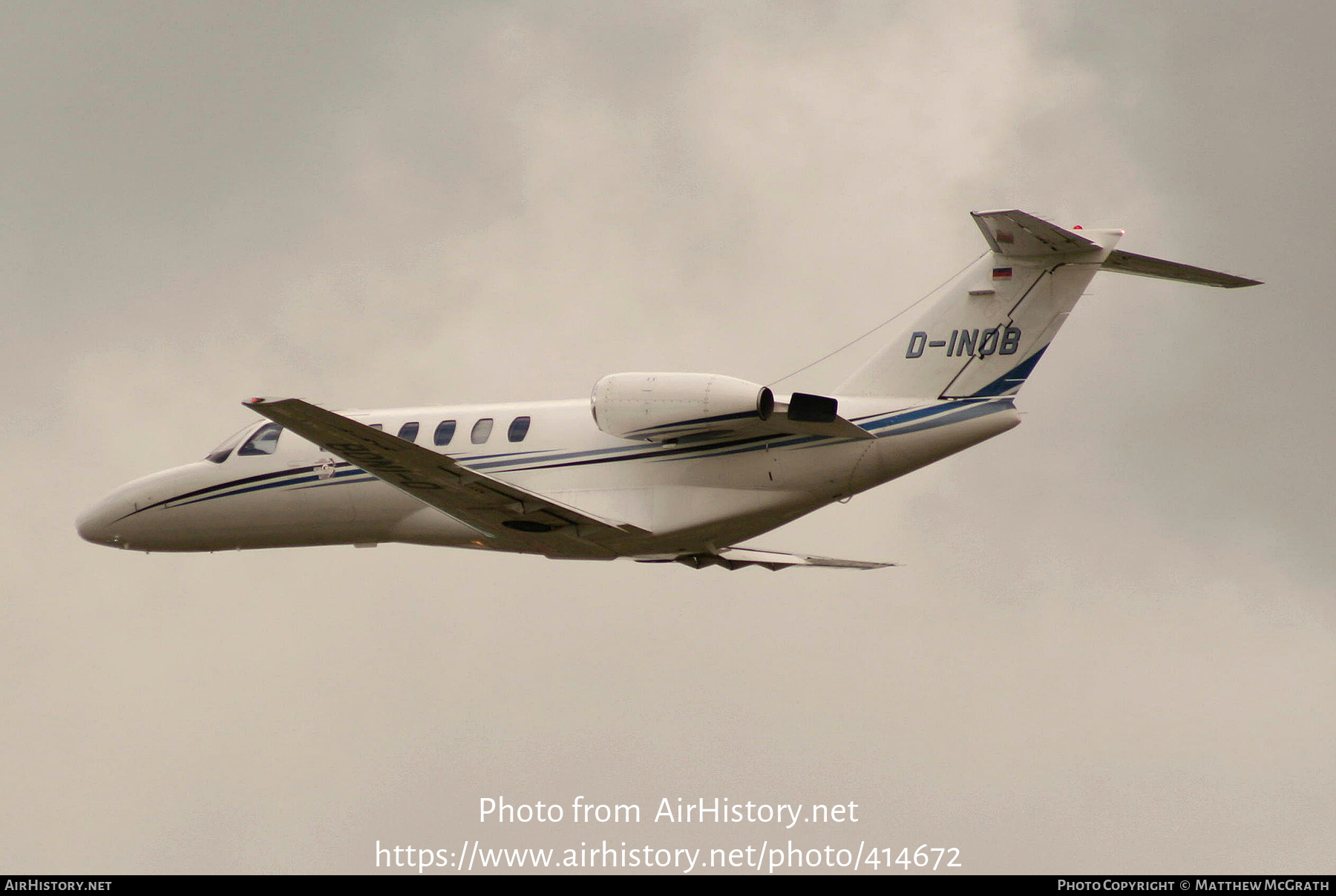 Aircraft Photo of D-INOB | Cessna 525A CitationJet CJ2 | AirHistory.net #414672