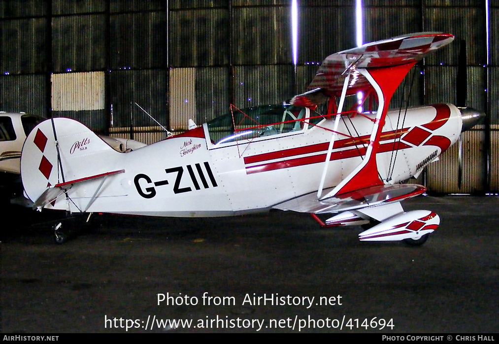 Aircraft Photo of G-ZIII | Aerotek Pitts S-2B Special | AirHistory.net #414694