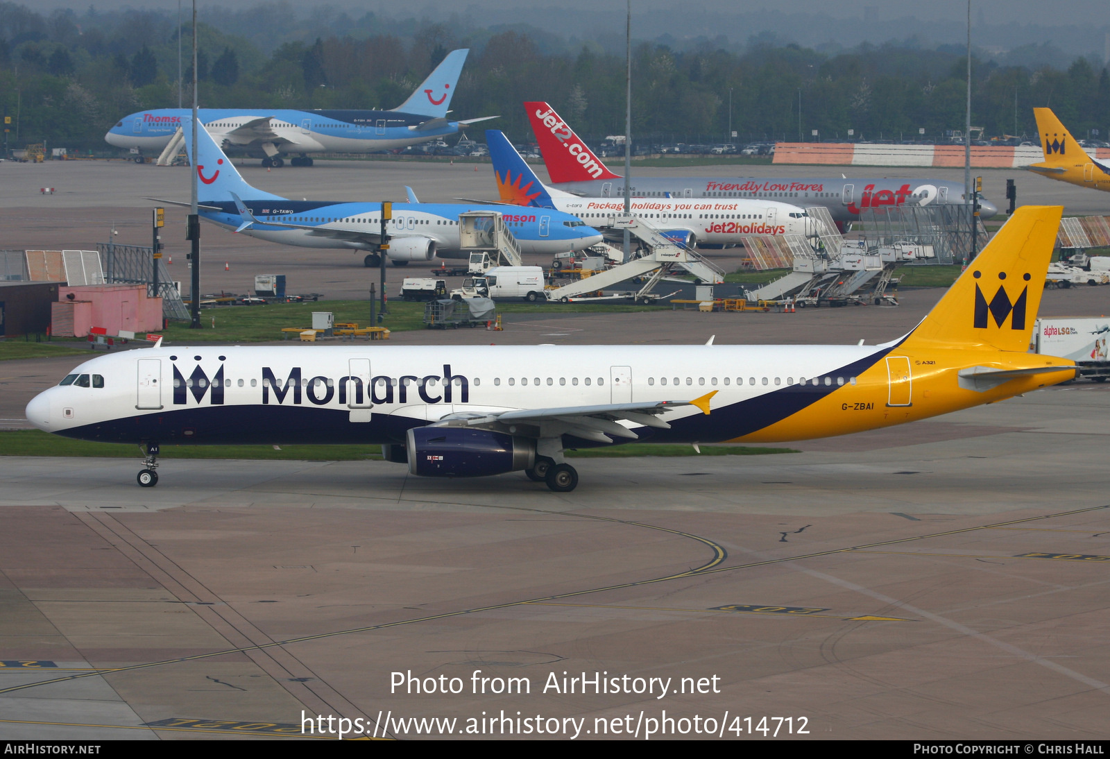 Aircraft Photo of G-ZBAI | Airbus A321-231 | Monarch Airlines | AirHistory.net #414712