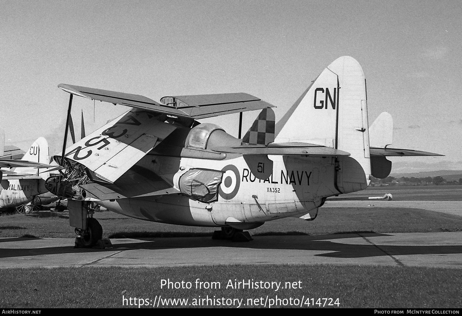 Aircraft Photo of XA352 | Fairey Gannet AS.1 | UK - Navy | AirHistory.net #414724