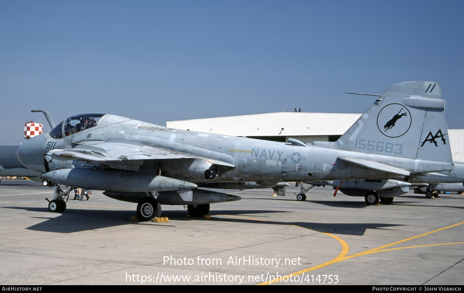 Aircraft Photo of 155683 | Grumman A-6E Intruder | USA - Navy | AirHistory.net #414753