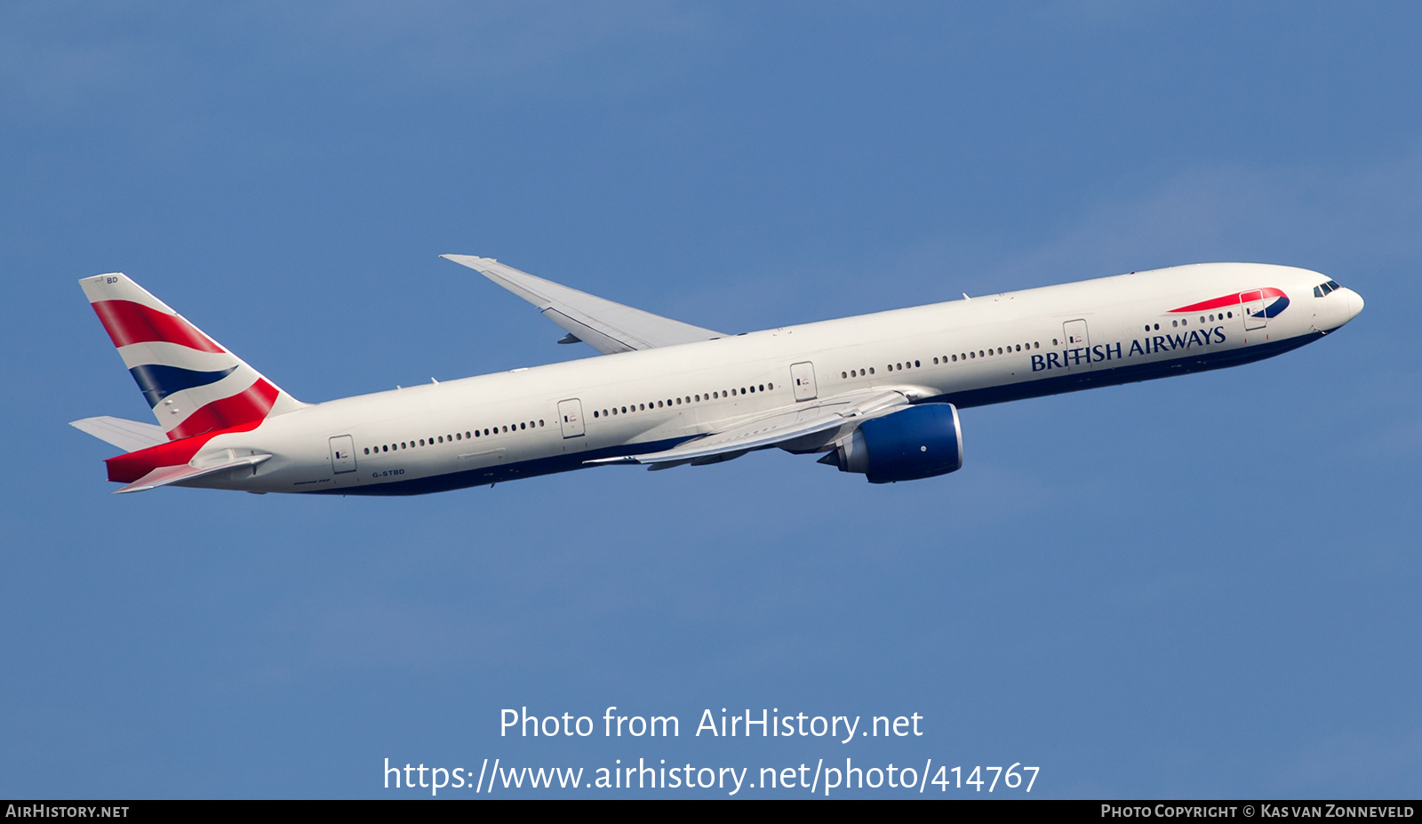 Aircraft Photo of G-STBD | Boeing 777-36N/ER | British Airways | AirHistory.net #414767