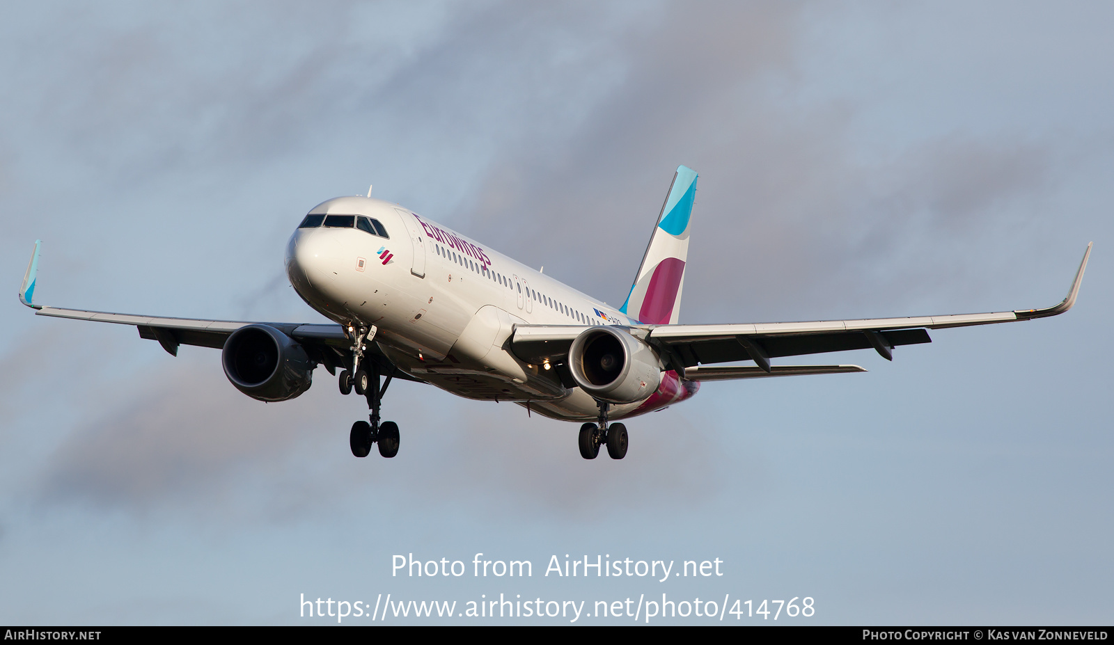 Aircraft Photo of D-AIZS | Airbus A320-214 | Eurowings | AirHistory.net #414768