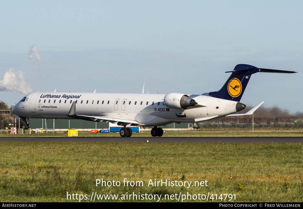 Aircraft Photo of D-ACKI | Bombardier CRJ-900LR (CL-600-2D24) | Lufthansa Regional | AirHistory.net #414791