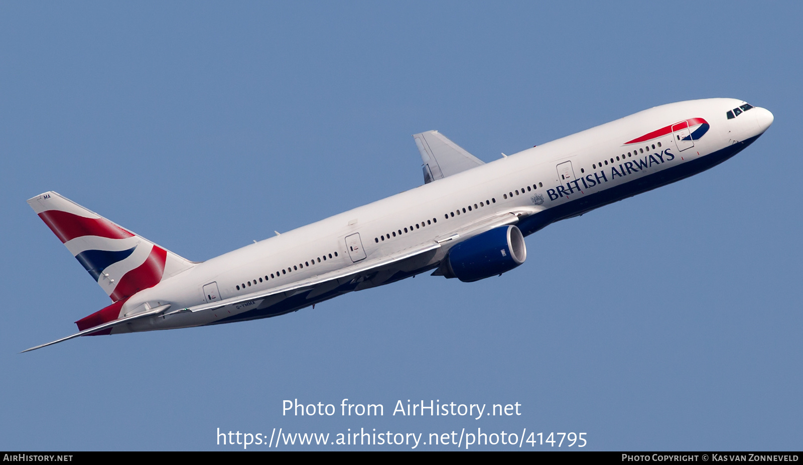 Aircraft Photo of G-YMMA | Boeing 777-236/ER | British Airways | AirHistory.net #414795