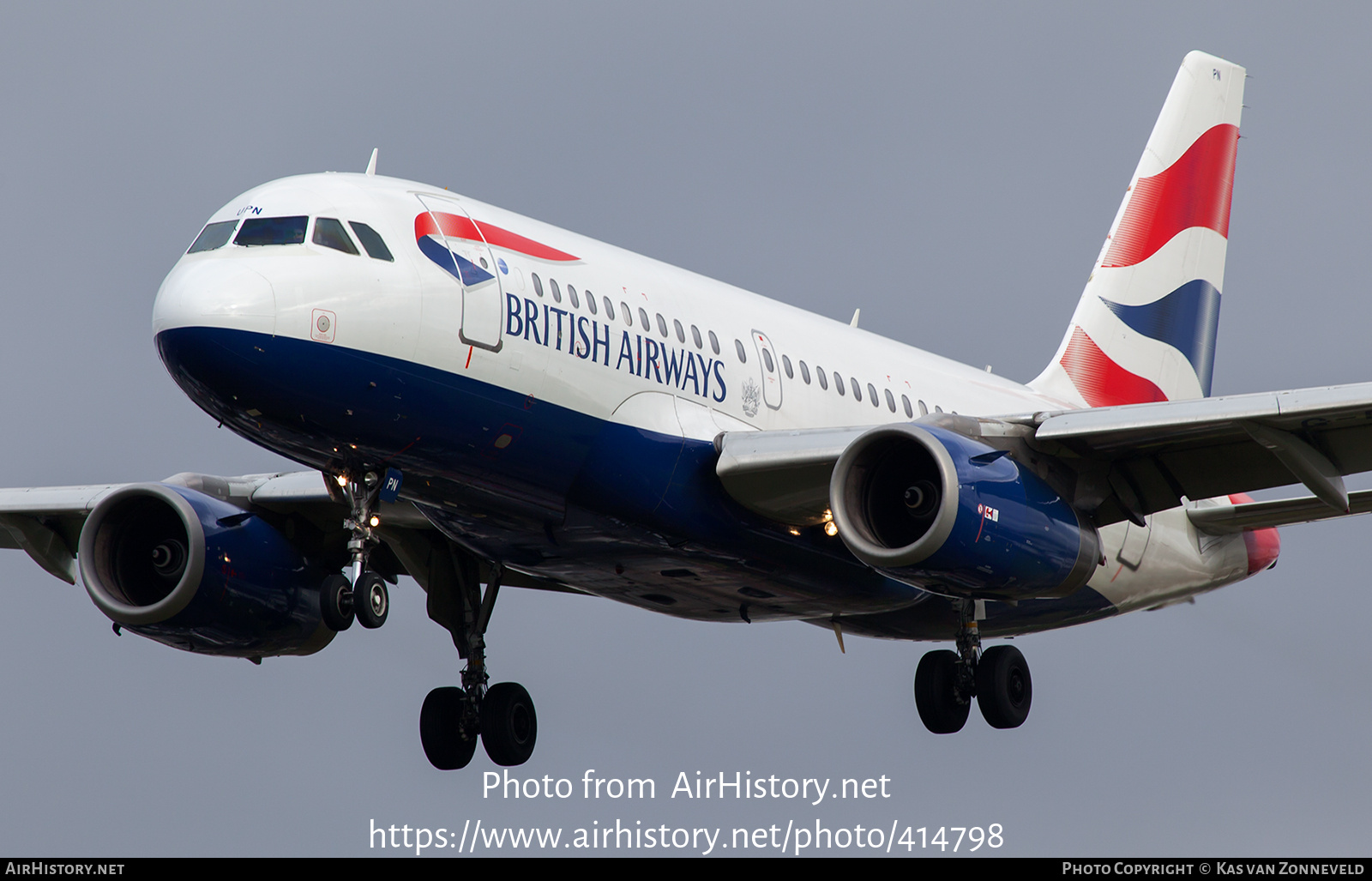 Aircraft Photo of G-EUPN | Airbus A319-131 | British Airways | AirHistory.net #414798