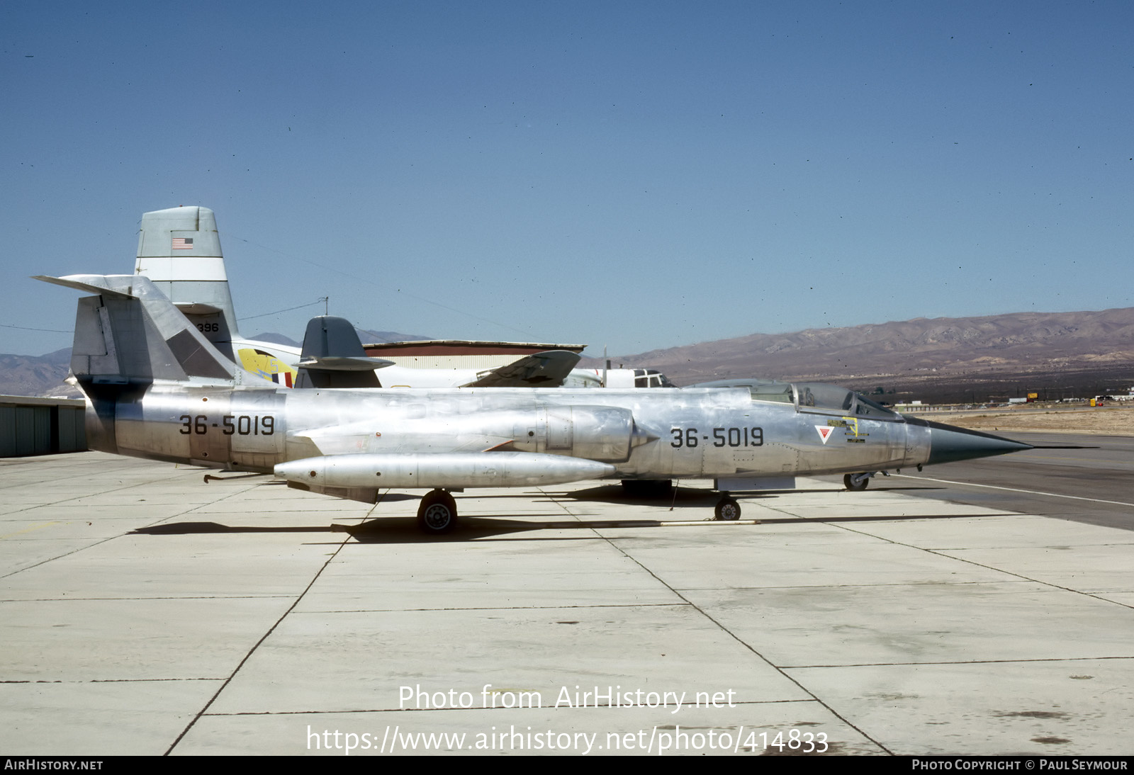 Aircraft Photo of 36-5019 | Lockheed F-104A Starfighter | AirHistory.net #414833