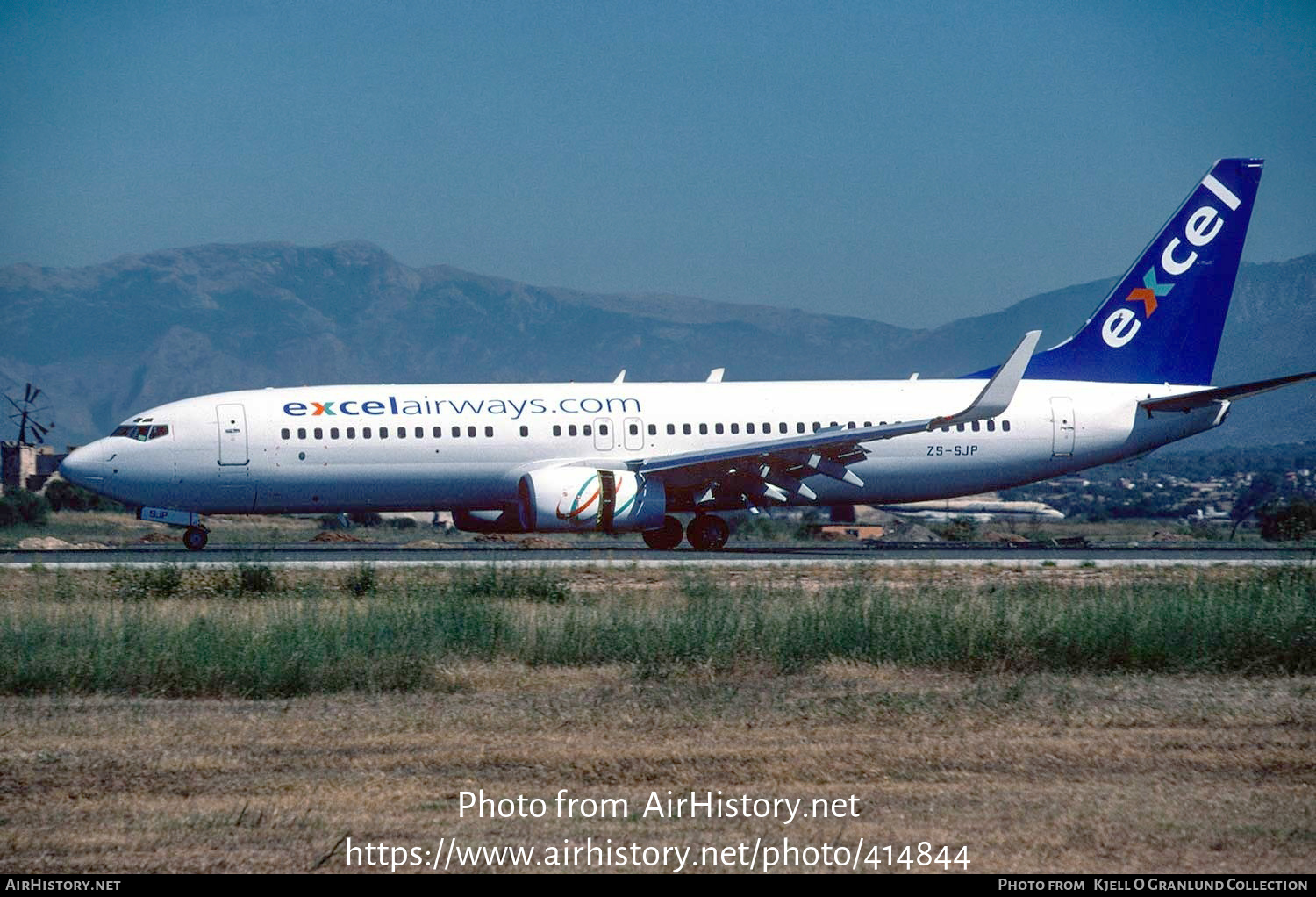 Aircraft Photo of ZS-SJP | Boeing 737-8BG | Excel Airways | AirHistory.net #414844