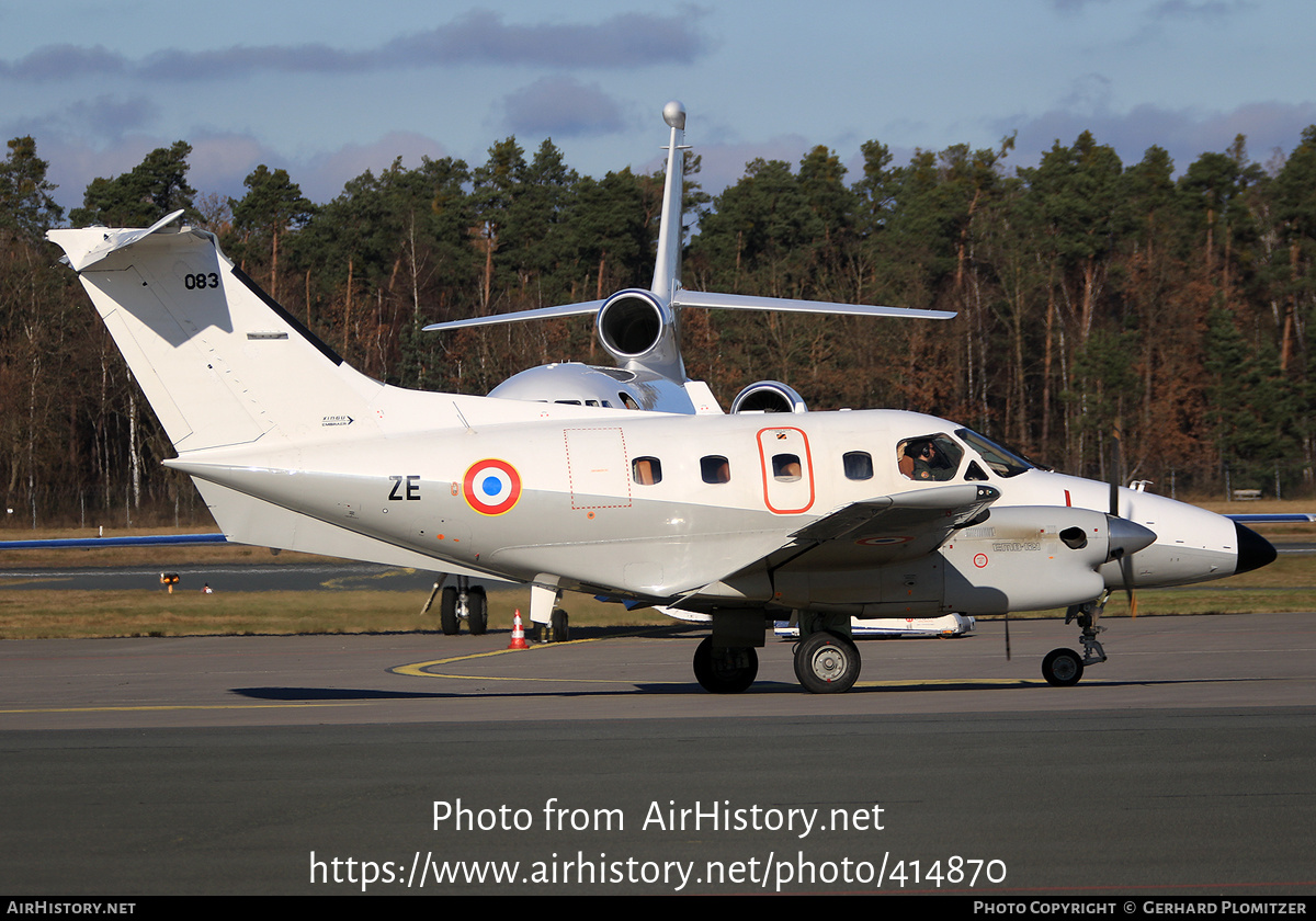 Aircraft Photo of 083 | Embraer EMB-121AN Xingu | France - Navy | AirHistory.net #414870