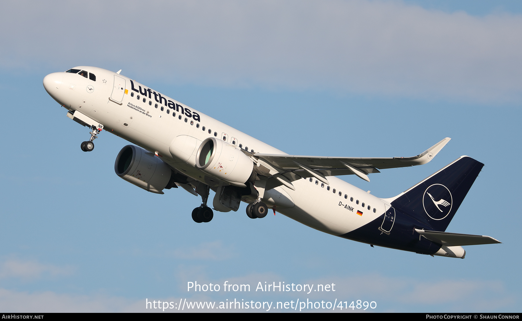 Aircraft Photo of D-AINK | Airbus A320-271N | Lufthansa | AirHistory.net #414890