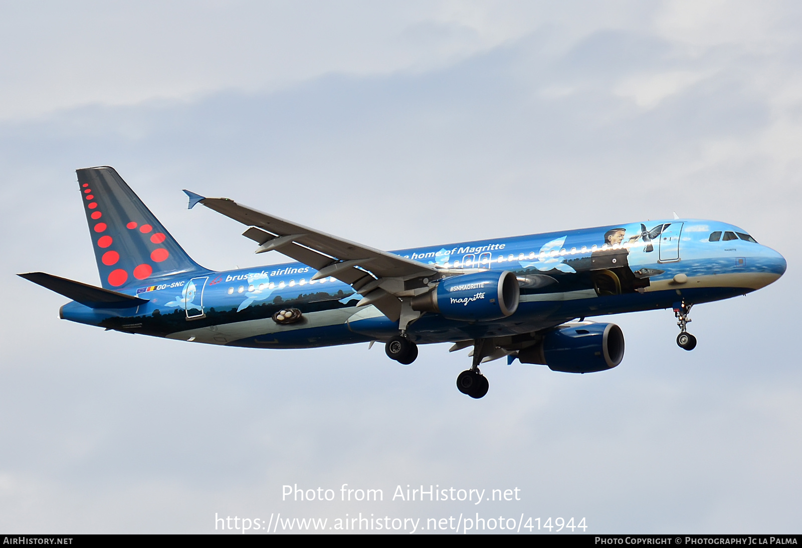 Aircraft Photo of OO-SNC | Airbus A320-214 | Brussels Airlines | AirHistory.net #414944