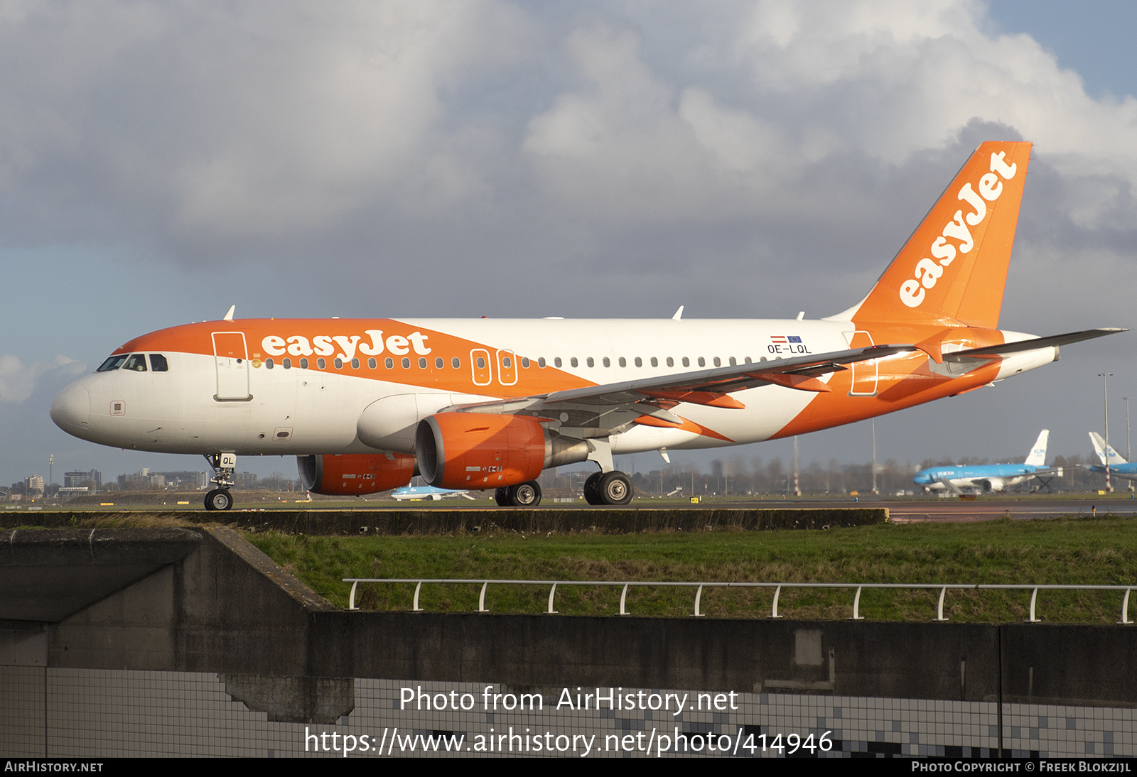 Aircraft Photo of OE-LQL | Airbus A319-111 | EasyJet | AirHistory.net #414946