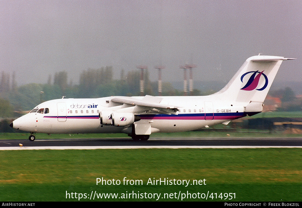 Aircraft Photo of G-DEBH | British Aerospace BAe-146-200A | Debonair Airways | AirHistory.net #414951