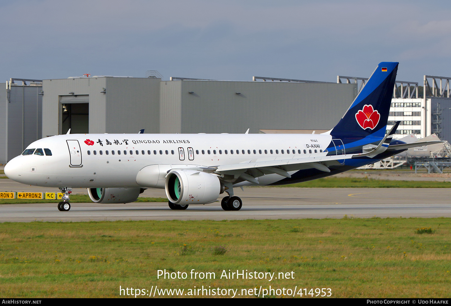 Aircraft Photo of D-AXAI / B-30A1 | Airbus A320-271N | Qingdao Airlines | AirHistory.net #414953