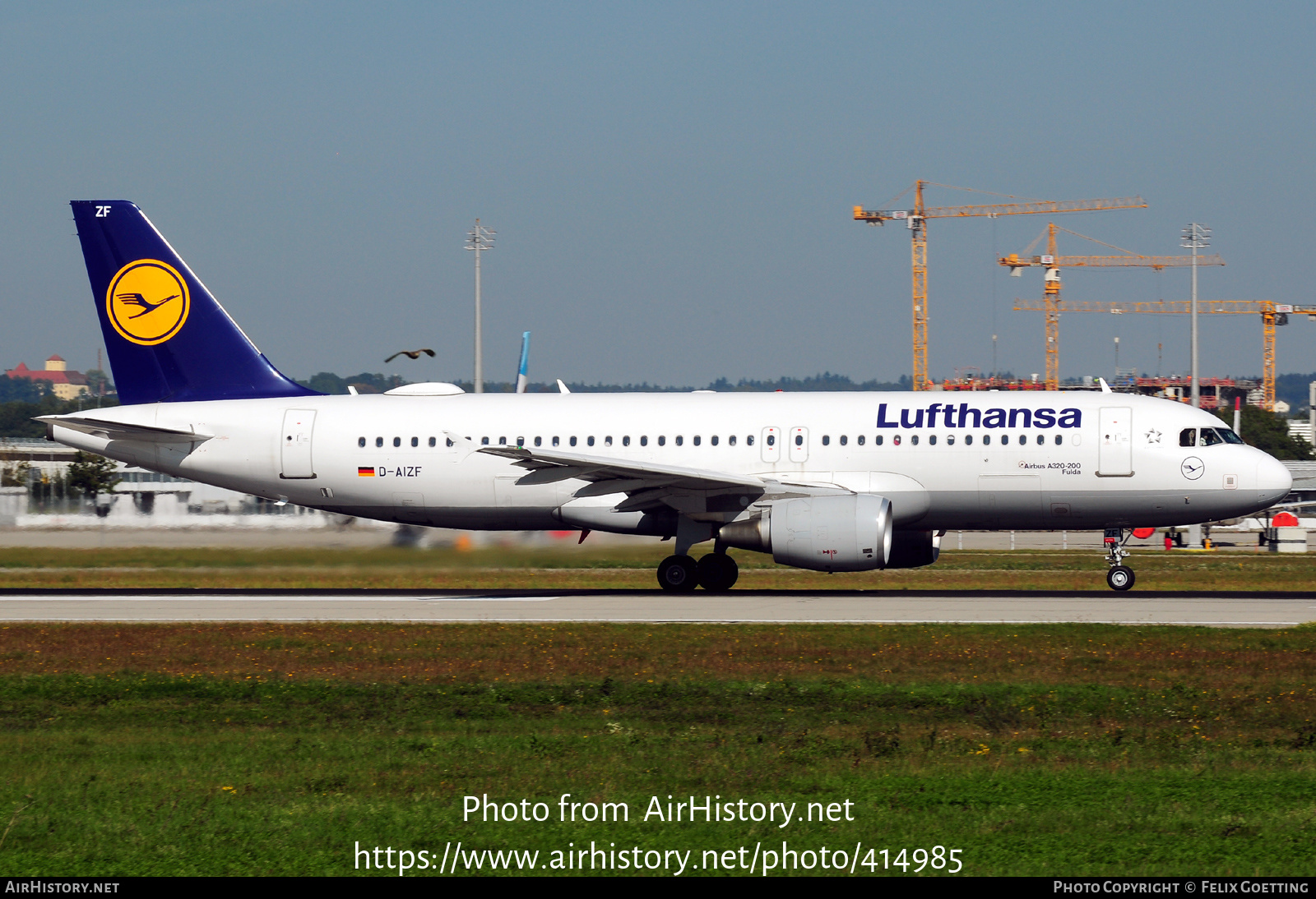 Aircraft Photo of D-AIZF | Airbus A320-214 | Lufthansa | AirHistory.net #414985