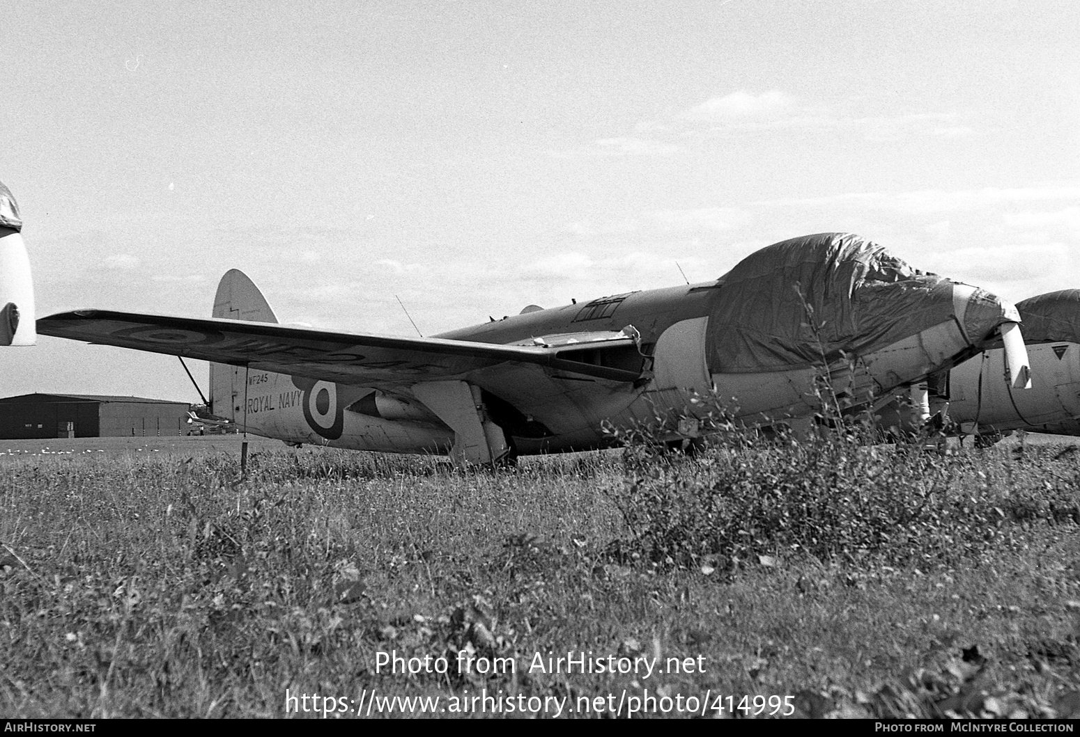 Aircraft Photo of WF245 | Hawker Sea Hawk F2 | UK - Navy | AirHistory.net #414995