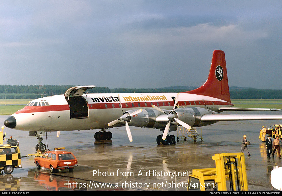 Aircraft Photo of G-ANCF | Bristol 175 Britannia 308F | Invicta International Airlines | AirHistory.net #415011