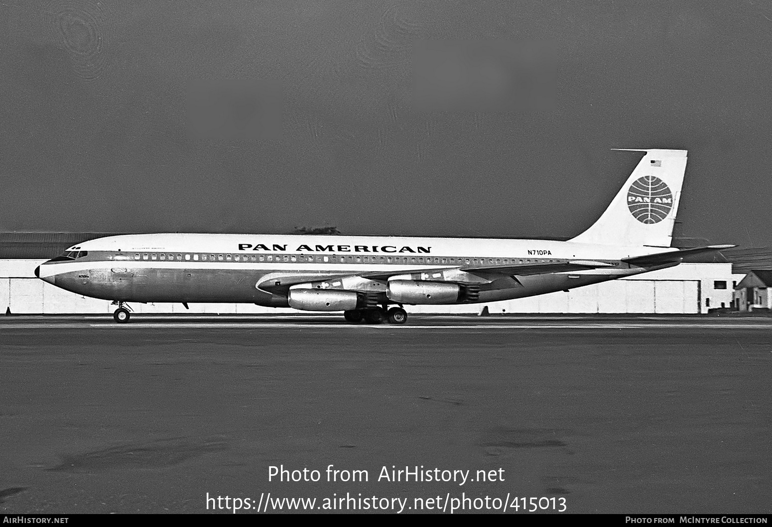 Aircraft Photo of N710PA | Boeing 707-121 | Pan American World Airways - Pan Am | AirHistory.net #415013