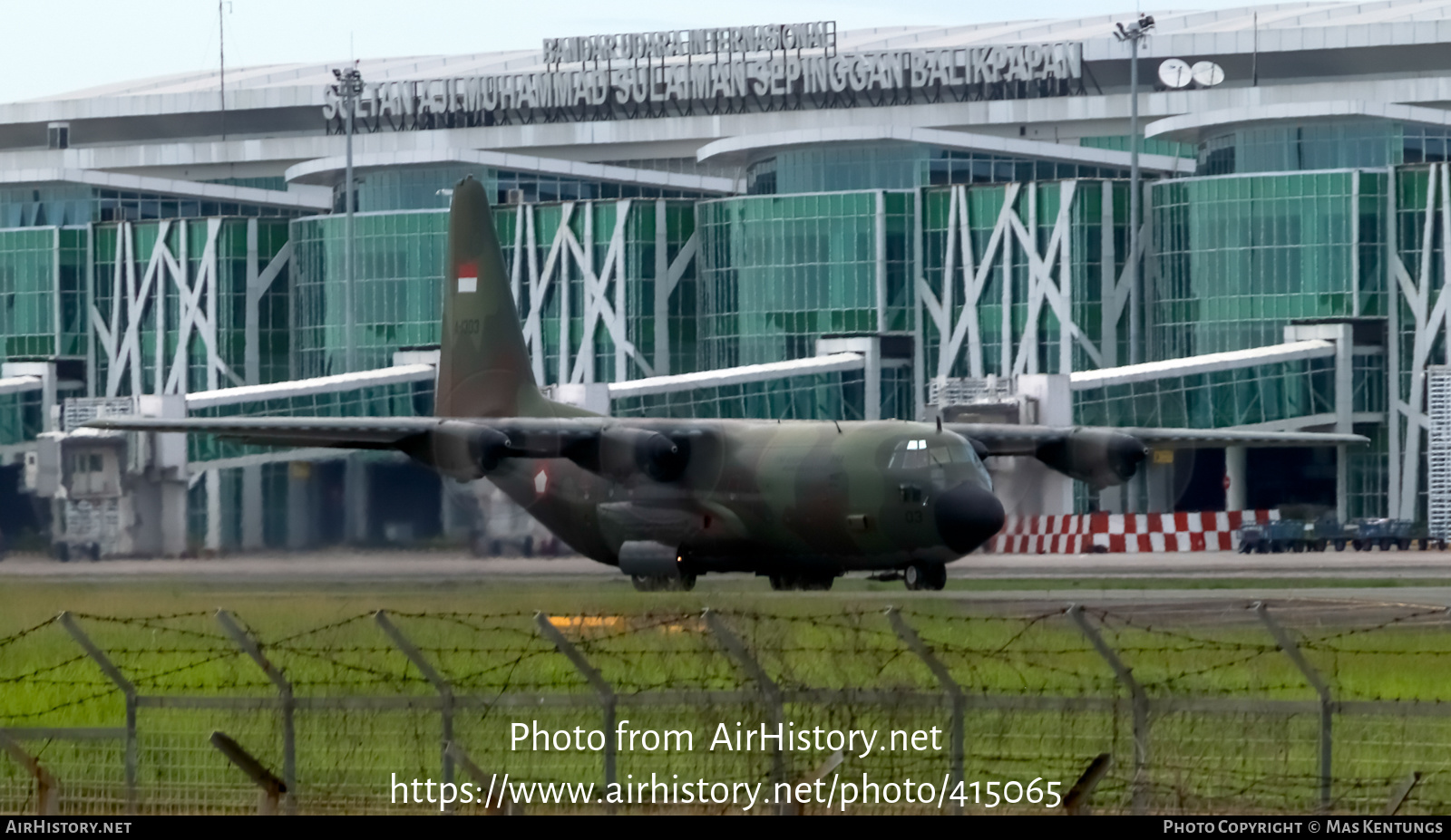 Aircraft Photo of A-1303 | Lockheed C-130B Hercules (L-282) | Indonesia - Air Force | AirHistory.net #415065