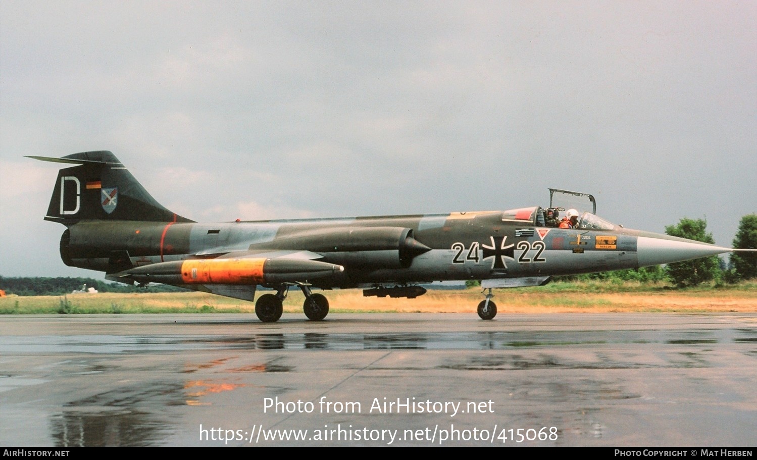 Aircraft Photo of 2422 | Lockheed F-104G Starfighter | Germany - Air Force | AirHistory.net #415068