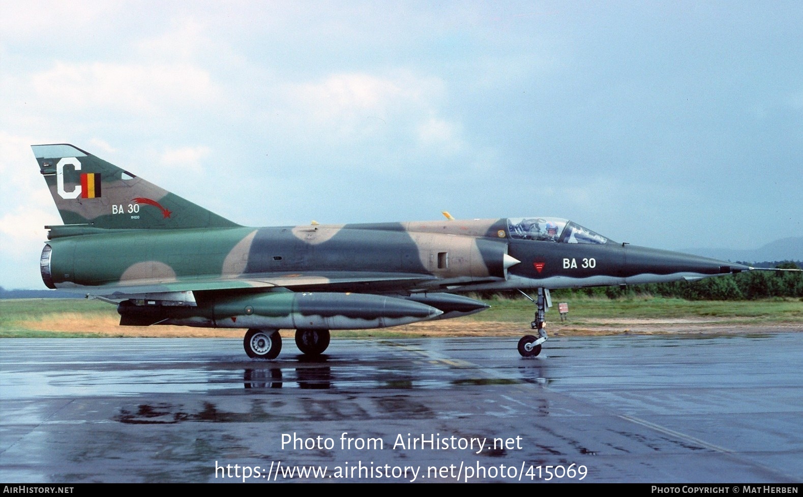 Aircraft Photo of BA30 | Dassault Mirage 5BA | Belgium - Air Force | AirHistory.net #415069