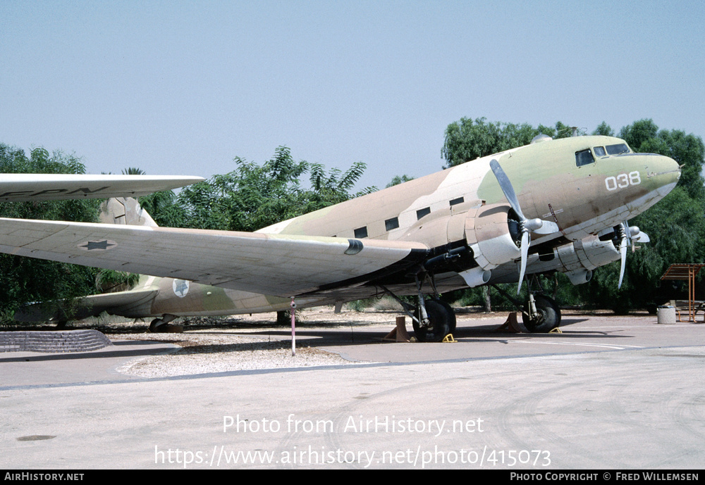 Aircraft Photo of 038 | Douglas C-47B Skytrain | Israel - Air Force | AirHistory.net #415073