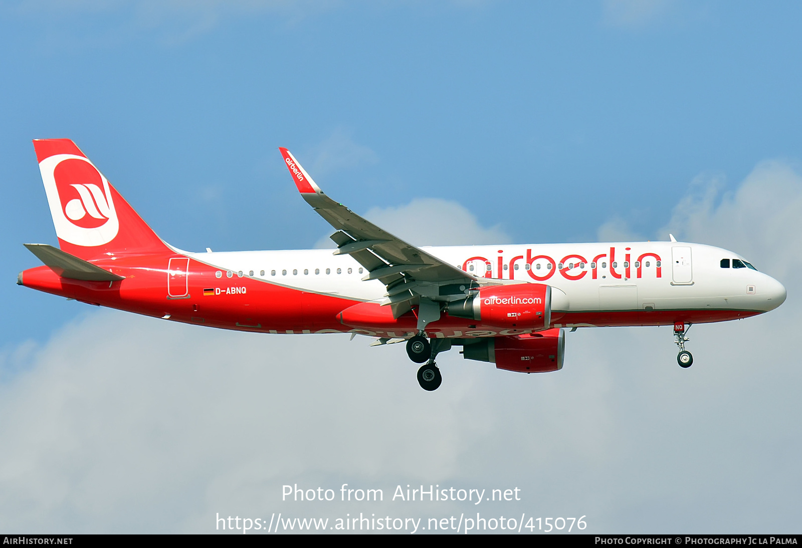 Aircraft Photo of D-ABNQ | Airbus A320-214 | Air Berlin | AirHistory.net #415076